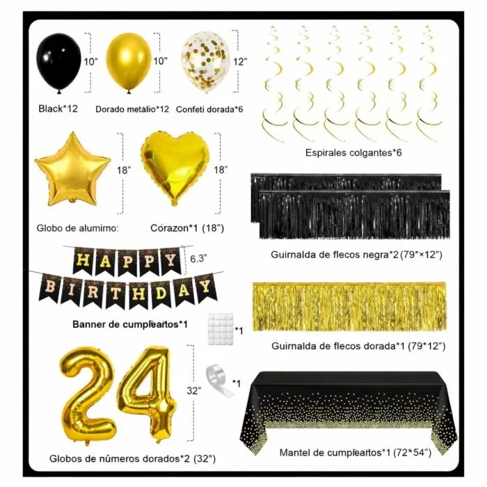 Decoración para Cumpleaños - Ocaciones Especiales