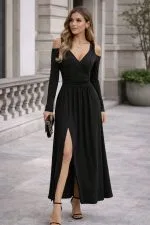 Vestido de mujer largo de salir negro en Holguín