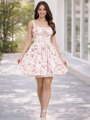 Vestido Floreado de Verano en Holguín - Estilo Elegante y Fresco