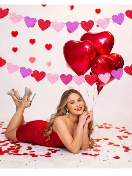 Garland Decorativas de corazones para cumpleaños, fiestas en Holguín