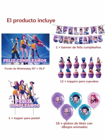Decoración para Cumpleaños - Ocaciones Especiales