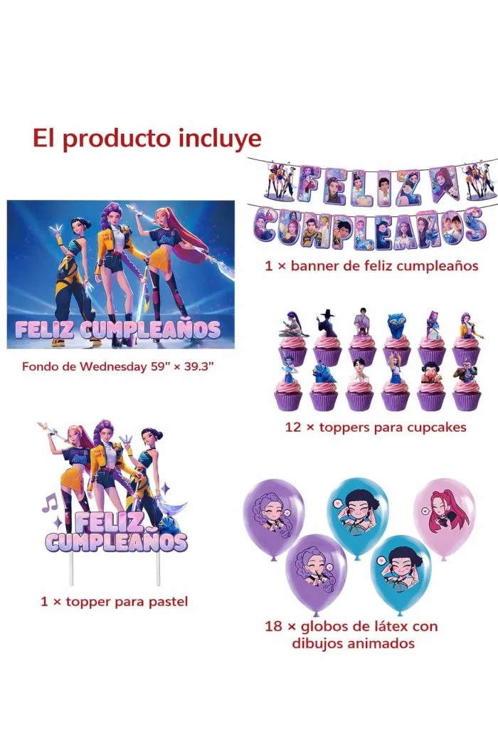 Decoración para Cumpleaños - Ocaciones Especiales