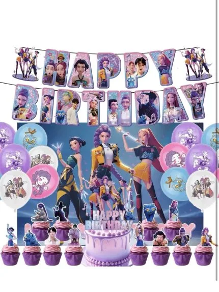 Decoración para Cumpleaños - Ocaciones Especiales K POP en Holguín