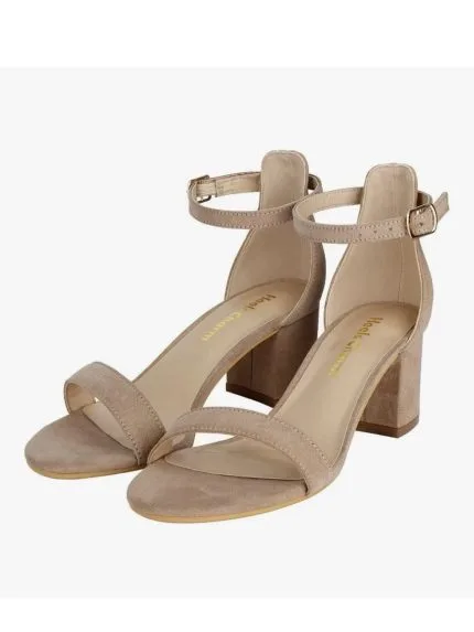 Zapatos de tacón beige para mujer en Holguín