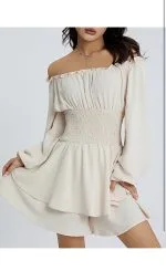 Vestido Corto de Mujer
