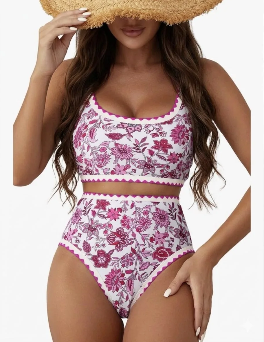 Traje de baño para mujer floreado en holguín