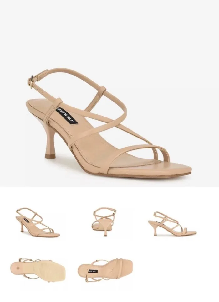 Zapatos de tacón beige en holguin