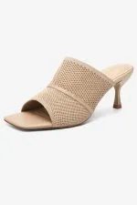 Zapatos de Tacón de Mujer beige