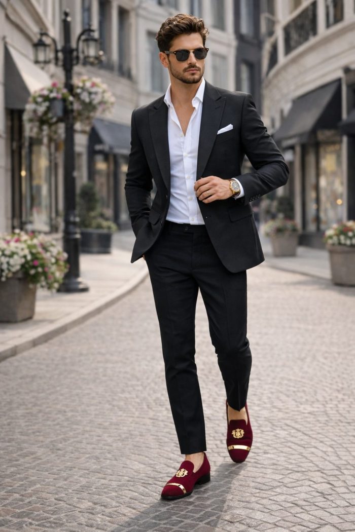 Zapatos de Hombre Rojos