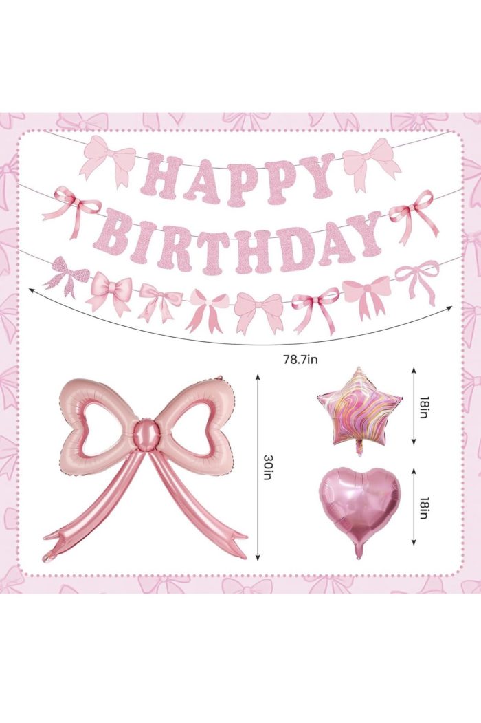Set de Cumpleaños de lazos - Imagen 4