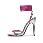 Zapatos de Tacón de Mujer Rosados