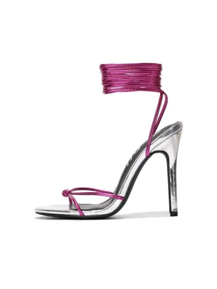 Zapatos de Tacón de Mujer Rosados