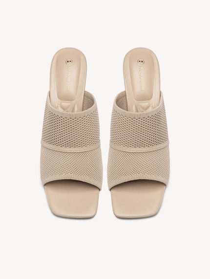 Zapatos de Tacón de Mujer beige