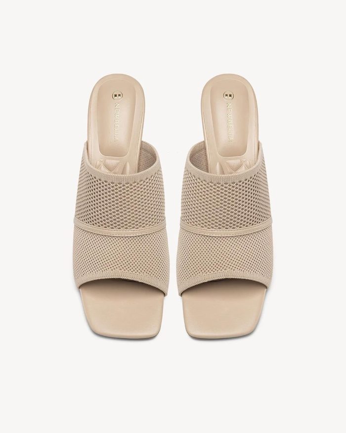Zapatos de Tacón de Mujer beige