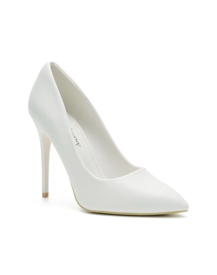 Zapatos de Tacón de Mujer Blancos