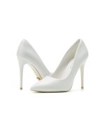 Zapatos de Tacón de Mujer Blancos