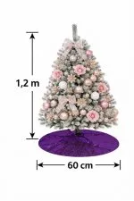 Falda para árbol de navidad - Imagen 2