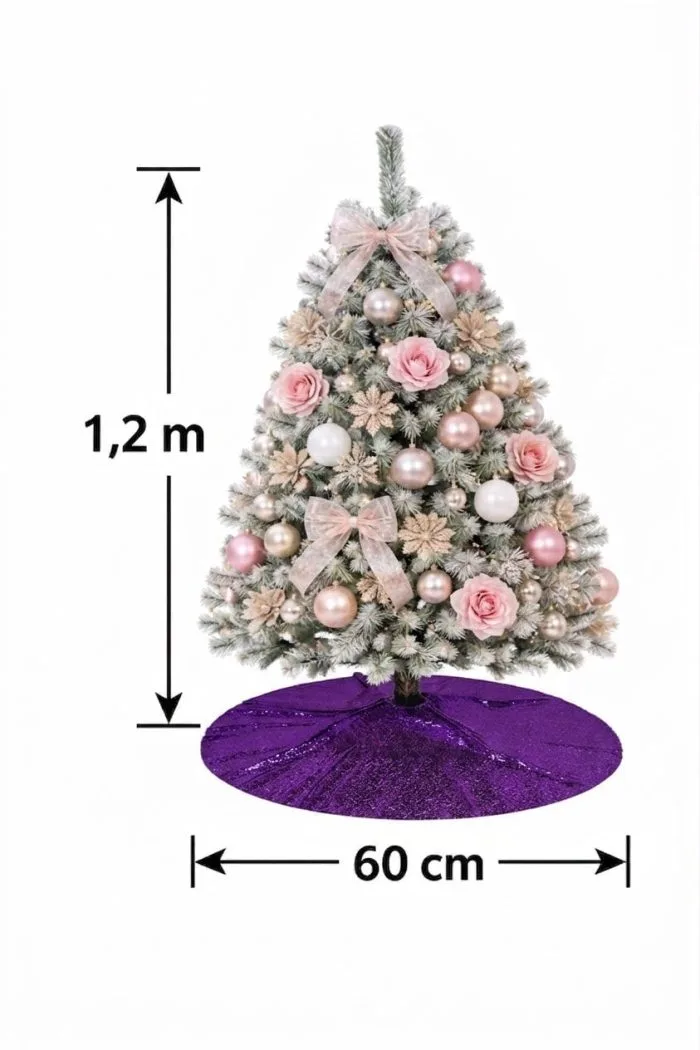 Falda para árbol de navidad - Imagen 2