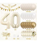 Set de cumpleaños de 40 años - Imagen 4